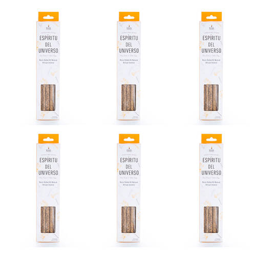 6PK Wild Scents Resin Incense Sticks Palo Santo & White Sage 23x1x1cm