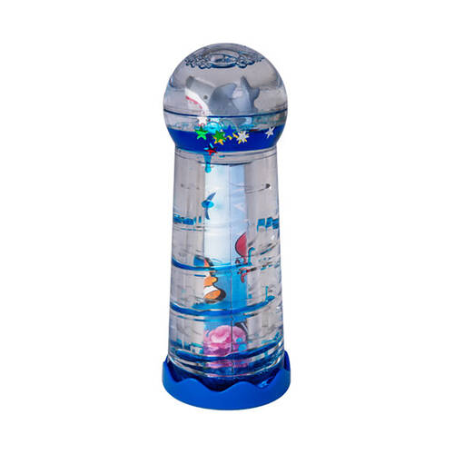 Shark Bay Liquid Timer Kaleidoscope Shark Sensory Motion Toy 5x13cm