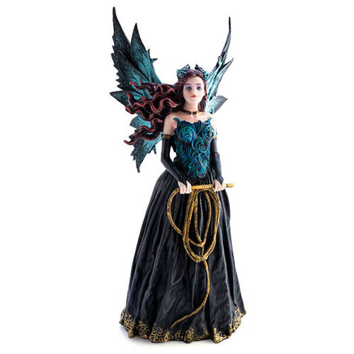 Mystical Worlds Fairy Figurine/Statue Dark Queen Thunder 16.5x33cm