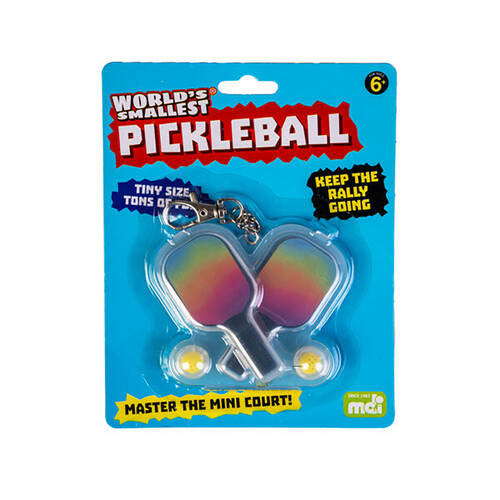 Worlds Smallest Pickleball Board Game Play Miniature Toy Set Kids 6y+