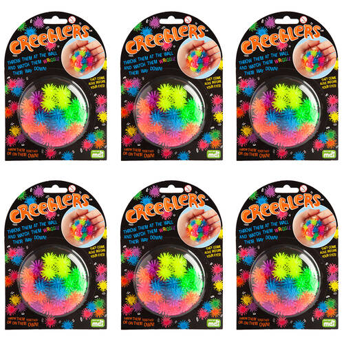 6PK MDI Creeblers Crawlies Kids/Children Sensory/Tactile Play Toy 3y+