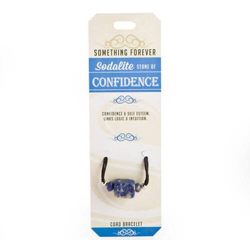 Wishstone Sodalite Cord Bracelet Bangle Charm Women's Accessories Blue