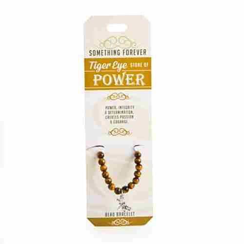 Wishstone Tiger Eye Bead Bracelet Bangle Charm Women's Accessories