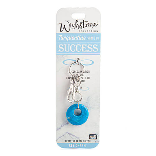 Wishstone Turquentine Key Charm Keyring/Keychain Women's Accessories
