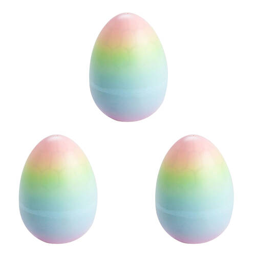 3PK Unicorn Kingdom Jumbo Grow Egg Magic Kids Toy 9x11.5cm Assorted