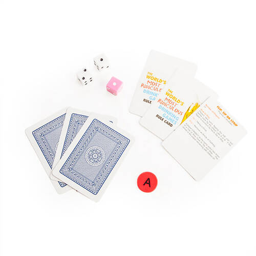 Kheper Games The Worlds Ridiculous Drinking Games Novelty Card Game