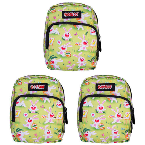 3PK MDI BooBoo Backpack Minis Bunny V2 11x15cm Kids/Children 3y+