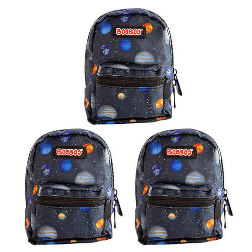 3PK MDI BooBoo Backpack Minis Galaxy Mini Bag 11x15cm 3y+