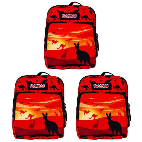 3PK MDI BooBoo Backpack Minis Kangaroo V2 Novelty Mini Bag 11x15cm 3y+