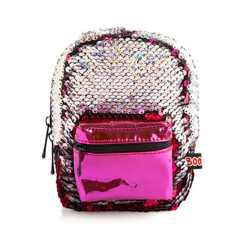 MDI BooBoo Backpack Minis Sequin Fuchsia Mini Bag 11x13cm 3y+