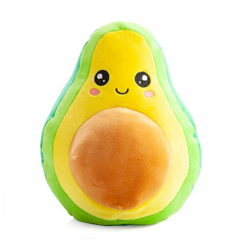 Smooshos Pal Squishy Super Soft Velour Plushie Kids Toy 22x16x22cm Avocado