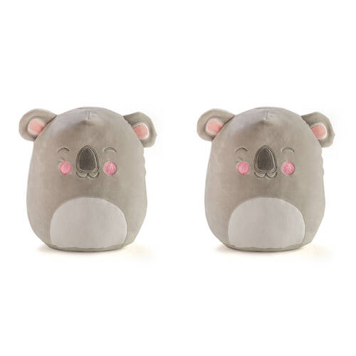 2PK Smooshos Pal Squishy Super Soft Velour Plushie Kids Toy 22x16x22cm Koala
