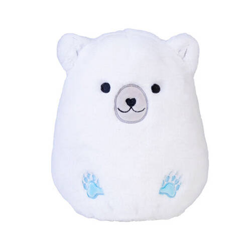 Smooshos Pal Squishy Super Soft Velour Plushie Kids Toy 22x16x22cm Polar Bear