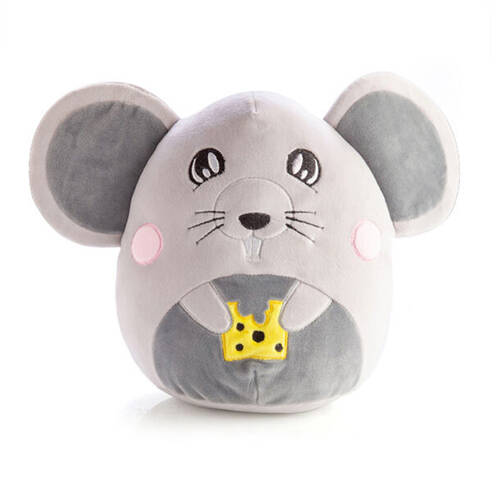 Smooshos Pal Squishy Super Soft Velour Plushie Kids Toy 22x16x22cm Rat