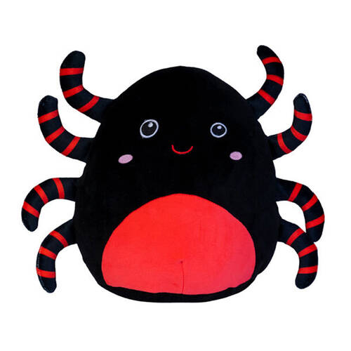 Smooshos Pal Squishy Super Soft Velour Plushie Kids Toy 22x16x22cm Spider