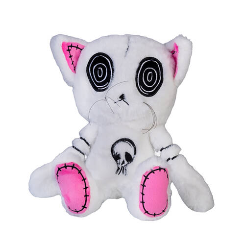 Gus Fink Studio Plush Pal Hypnocat Kids Soft Cuddle Toy White 