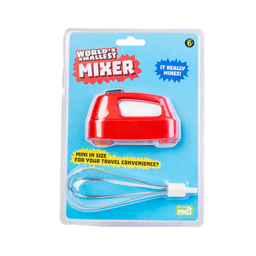 Worlds Smallest Mixer Home/Office Decor Miniature Toy Kids 6y+