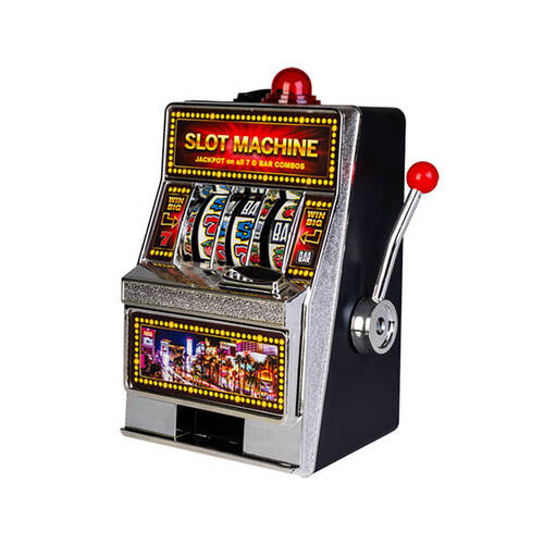 MDI Slot Machine w/ Shot Glasses Drinking Game 14x25.4cm