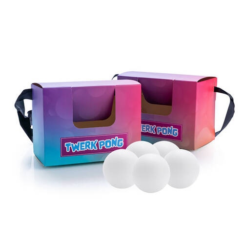MDI Twerk Pong Hilarious Party Game Kids & Family Activity 1 to 2 Players
