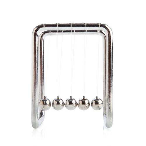 Worlds Smallest Newtons Cradle Home/Office Decor Miniature Toy Kids 6y+