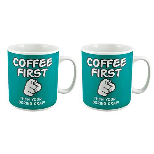 2PK MDI Giant Mug Coffee First Kitchen Drinkware Coffee Mug