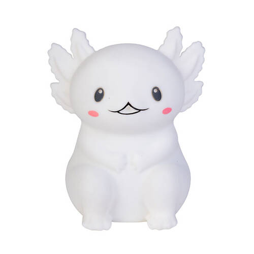 Lil Dreamers Silicone Touch Led Lamp Light Kids Room Decor White - Axolotl
