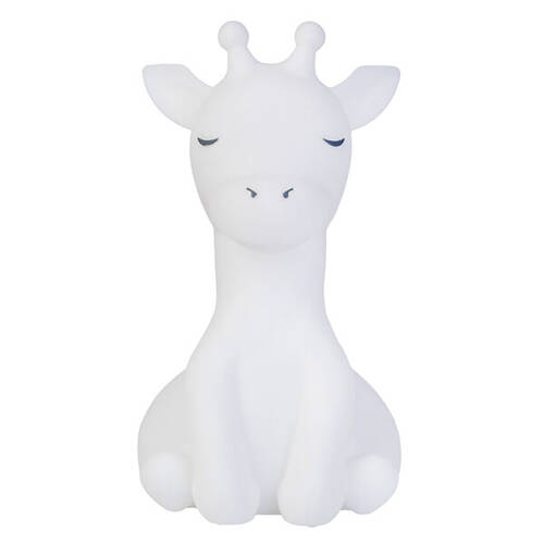 Lil Dreamers Silicone Touch Led Lamp Light Kids Room Decor White - Giraffe