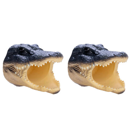 2PK MDI Bottle/Can Cooler Stubby Holder Barware Accessory - Croc