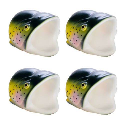 4PK MDI Bottle/Can Cooler Stubby Holder Barware Accessory - Trout