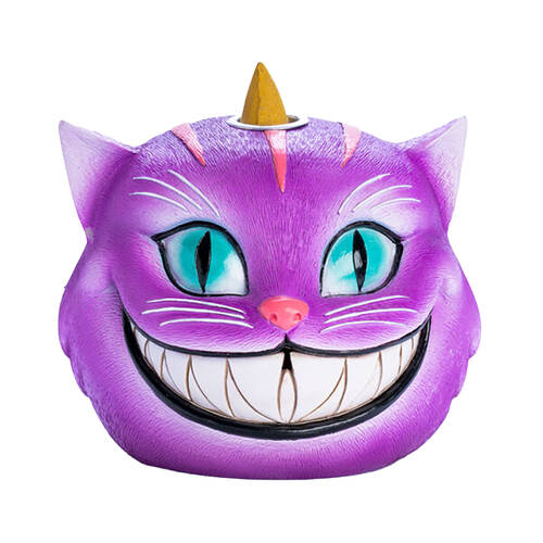 Mad Cat Mad Cat Backflow Incense Burner Ceramic Gothic Decor 12.6x12cm