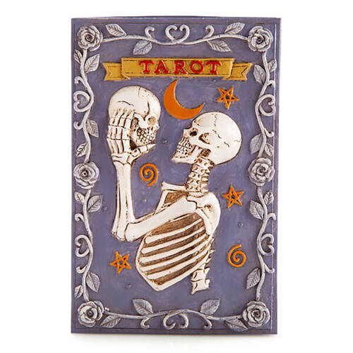 Mystical Worlds Tarot Box Skeleton Jewellery Trinket Storage Home Decor