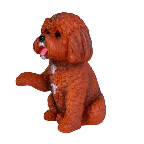 MDI Table Lamp Night Light Bedroom Decor Kids/Children Poodle Dog Brown