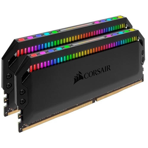 Corsair Dominator Platinum RGB 2x8GB 16GB 3200MHz CL16 RAM for PC - Black