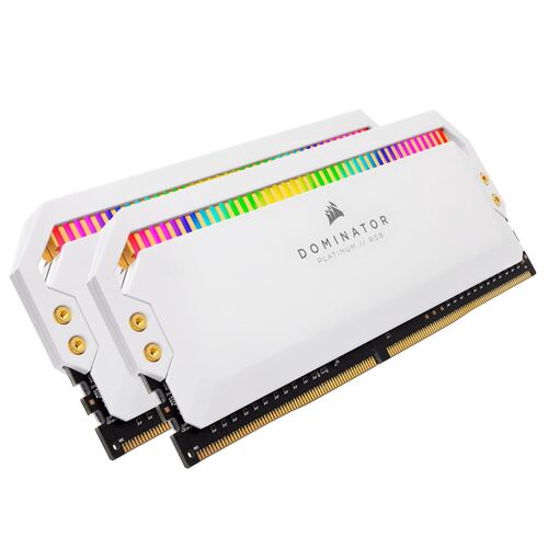 Corsair Dominator Platinum RGB 2x8GB 16GB C16 for Gaming PC - White