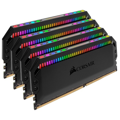 Corsair Dominator Platinum RGB 4x8GB 32GB 3200MHz CL16 f/AMD PC - Black