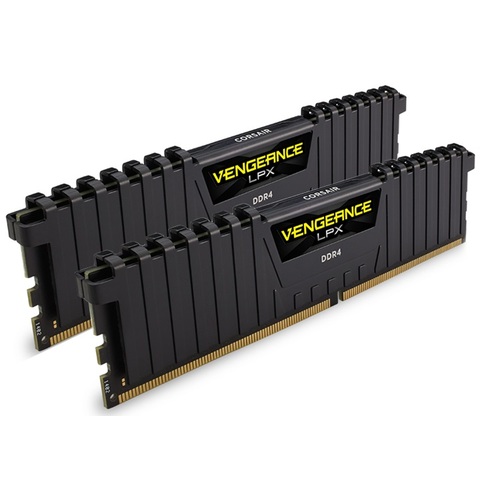 Corsair Vengeance LPX 2x32GB 64GB DDR4 DIMM C18 for Gaming PC - Black