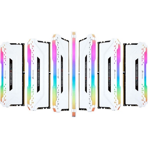 Corsair Vengeance RGB PRO 2x8GB 16GB DDR4 3000MHz C15 DRAM for PC - White