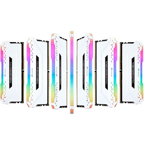 Corsair Vengeance RGB PRO 2x8GB 16GB DDR4 DRAM 3600MHz RAM for Gaming PC White