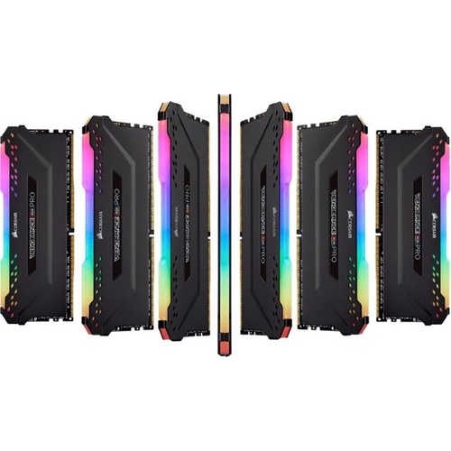 Corsair Vengeance RGB PRO 4x8GB 32GB DDR4 RAM C18 for Gaming PC - Black