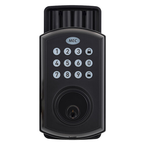 Mec Electronic 50 Code Smart Lock Matt Black