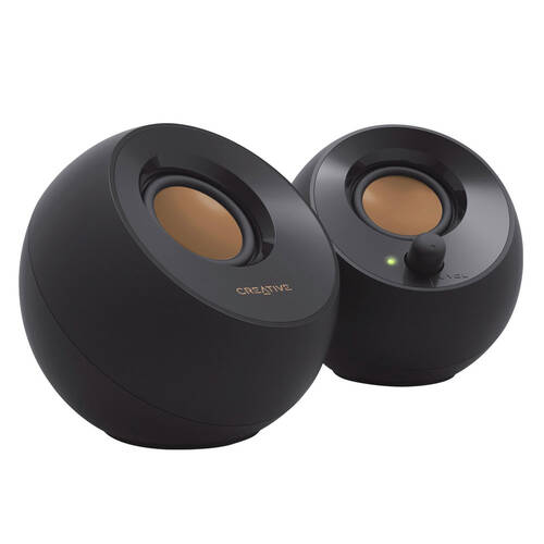 Creative Pebble 2.0 Desktop Speaker USB - Black