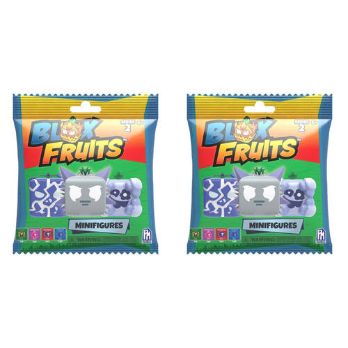 2PK Blox Fruits Mini Action Figures Series 2 - Assorted Kids 6y+