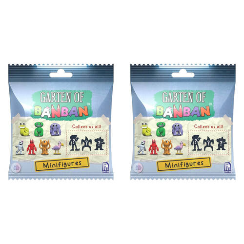2PK Garten Of Banban Mystery Gaming Minifigures S1 - Assorted Kids 6y+