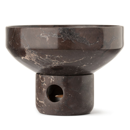 Studio Milligram Sensory Stone Oil Burner Incense Flue Gift Set Dark