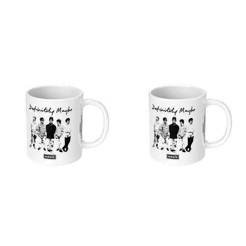 2PK Impact Rock Merchandise Oasis Promo Coffee Mug Black And White