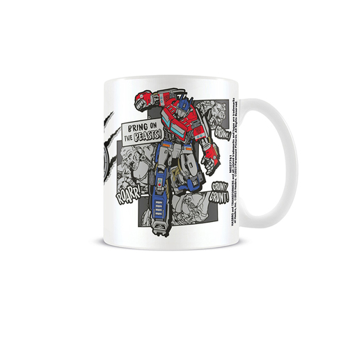 Transformers Transformers Rise of the Beasts Themed White Mug 300ml
