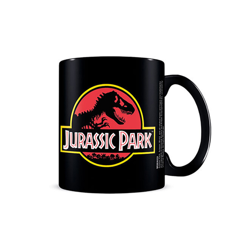Jurassic Park Logo Themed Movie Coffee Mug Drinking Cup 300ml