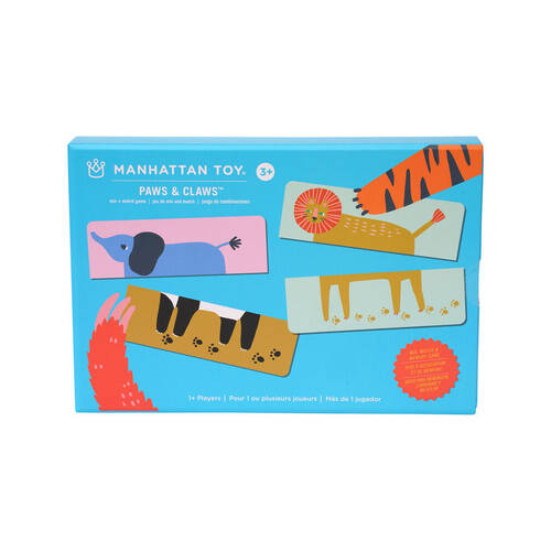 Manhattan Paws & Claws Match Up Game 24x4cm Toy 3y+