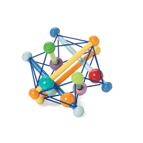 Manhattan Wooden Colour Burst Skwish Baby Activity Toy Unboxed 0m+