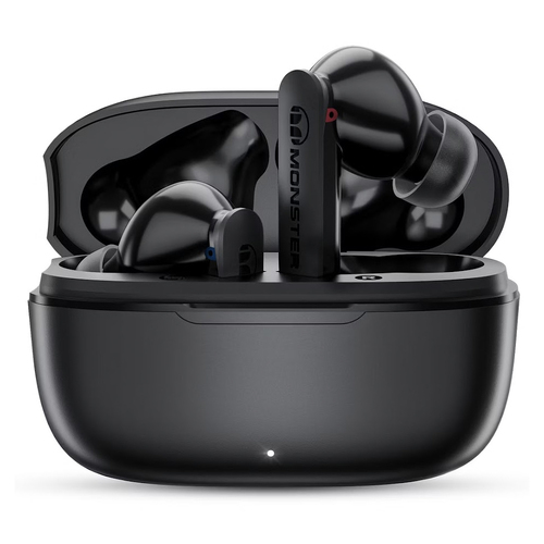 MONSTER®N-Lite Clear Talk Bluetooth Earbuds Set Black